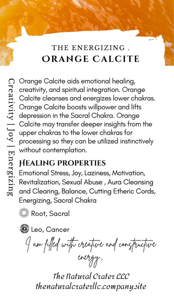 Orange Calcite