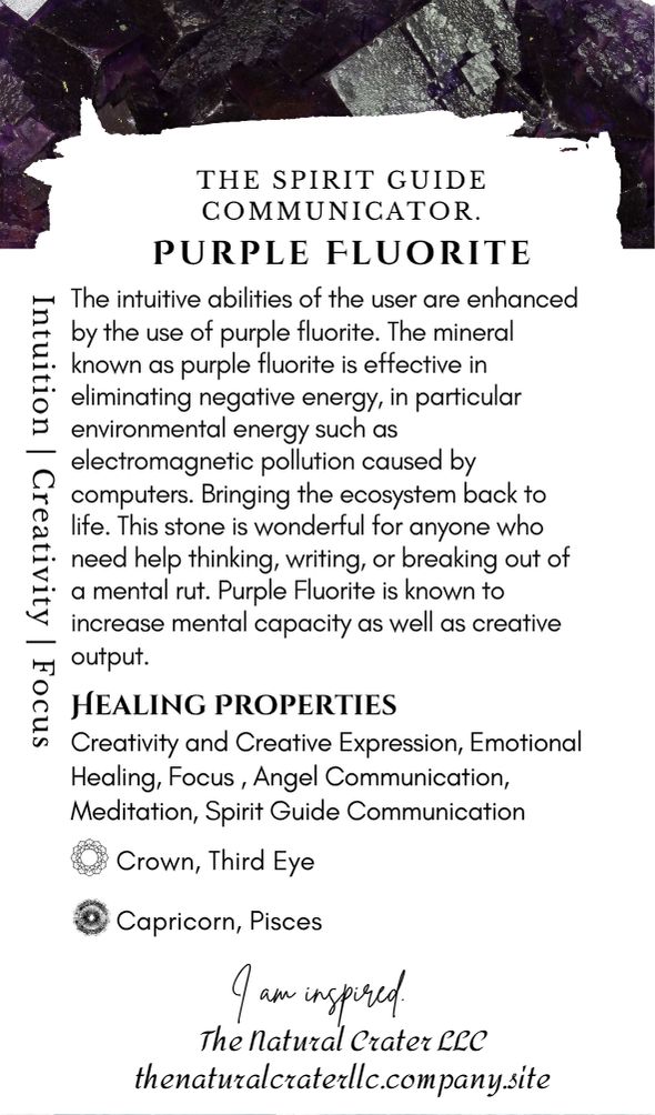 Purple Fluorite