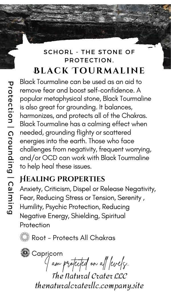 Black Tourmaline