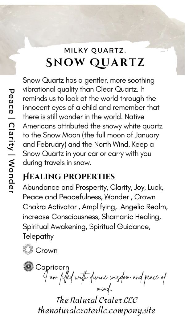 Snow Quartz