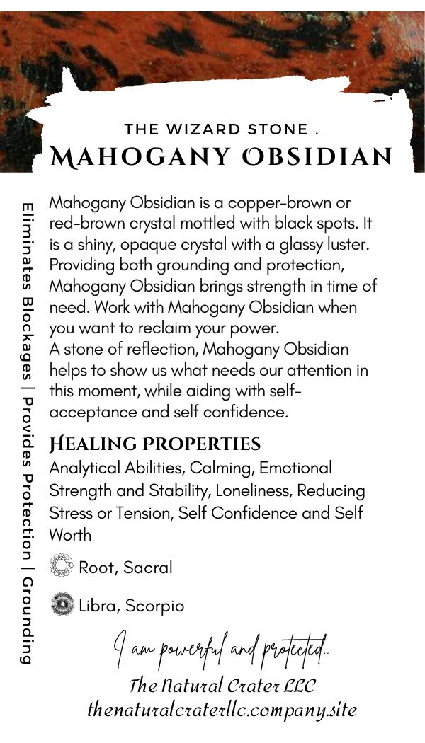 Mahogany Obsidian
