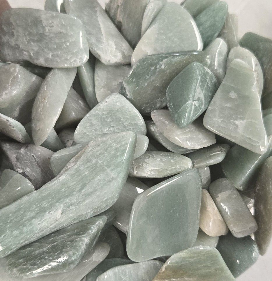 Green Quartz Tumbles
