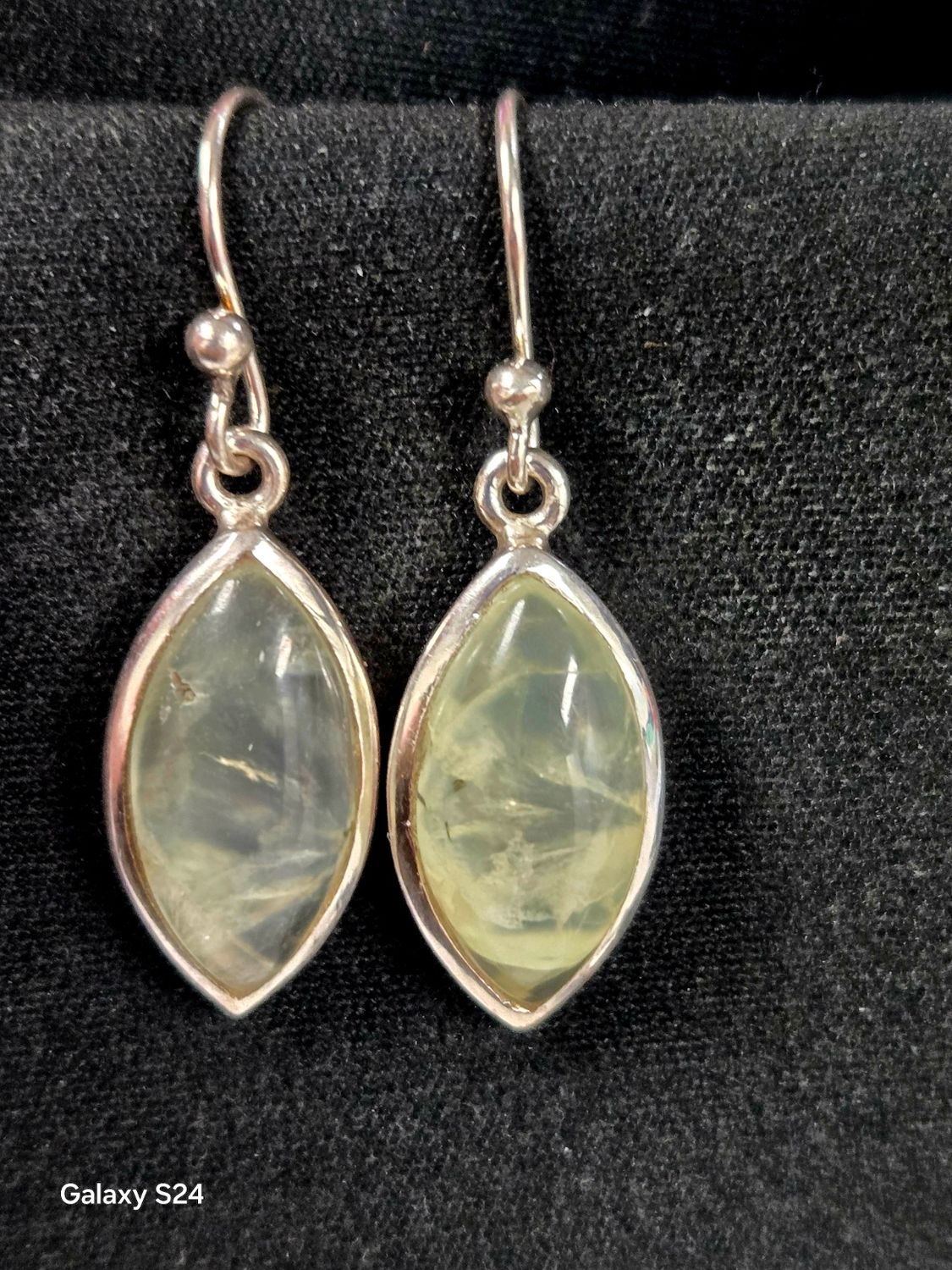 Prehnite Earrings III