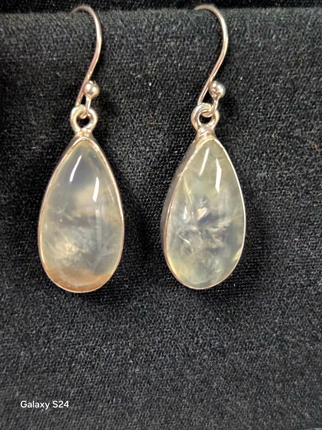 Prehnite Earrings VI