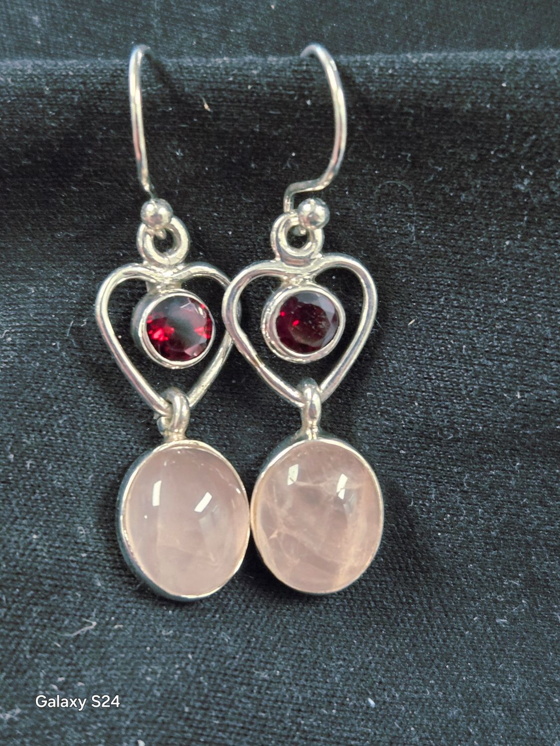 Rose Quartz / Garnet