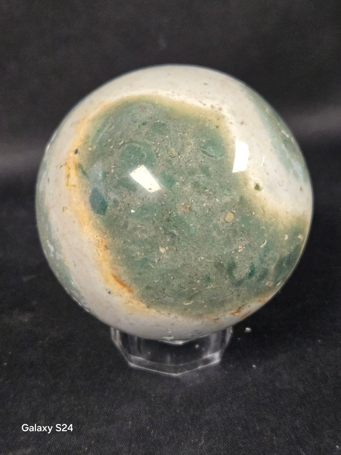 Moss Agate Sph