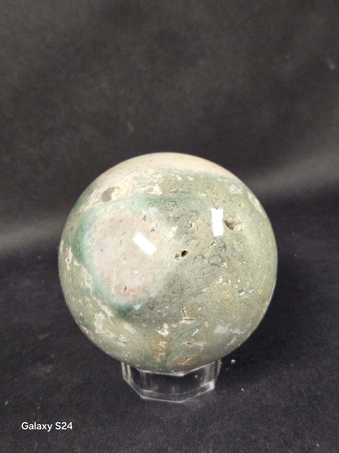 Moss Agate Sph