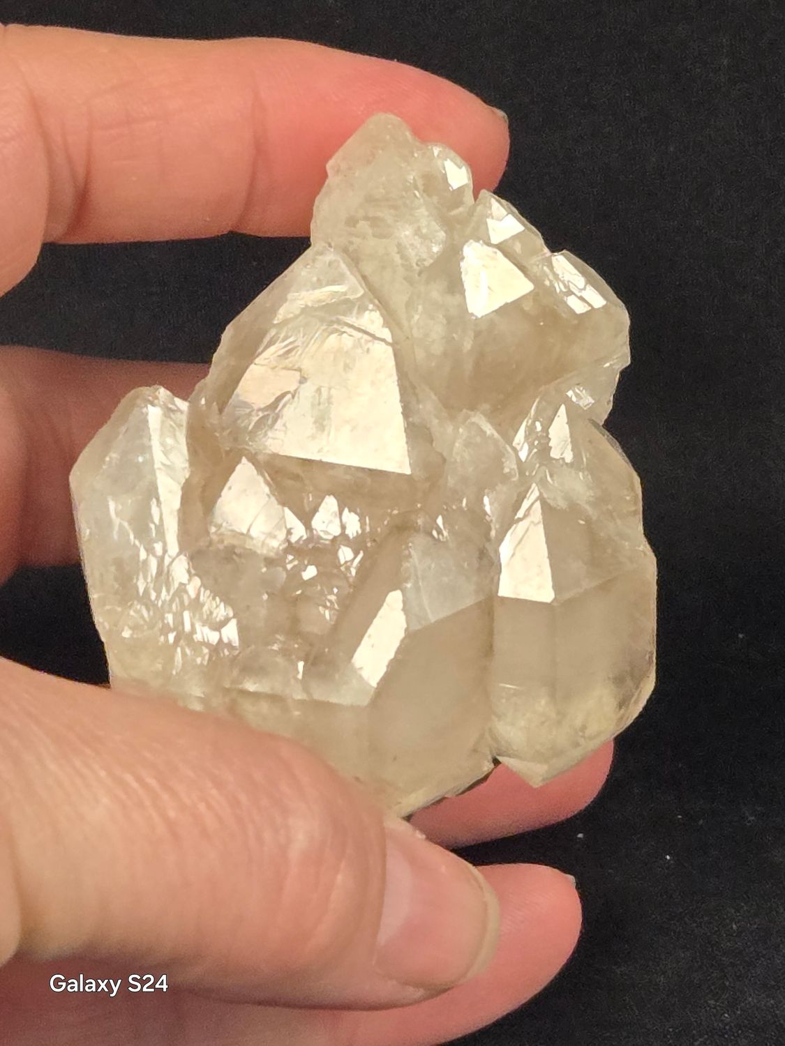 Elestial Quartz Sceptor  W Mica
