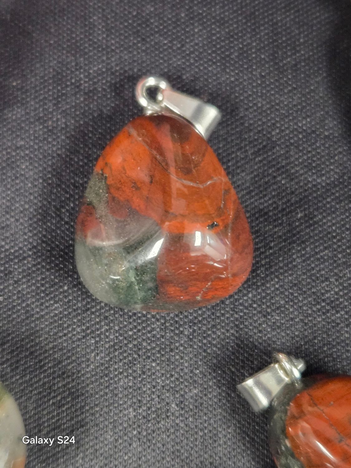 African Bloodstone Pendant
