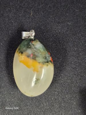African Bloodstone Pendant