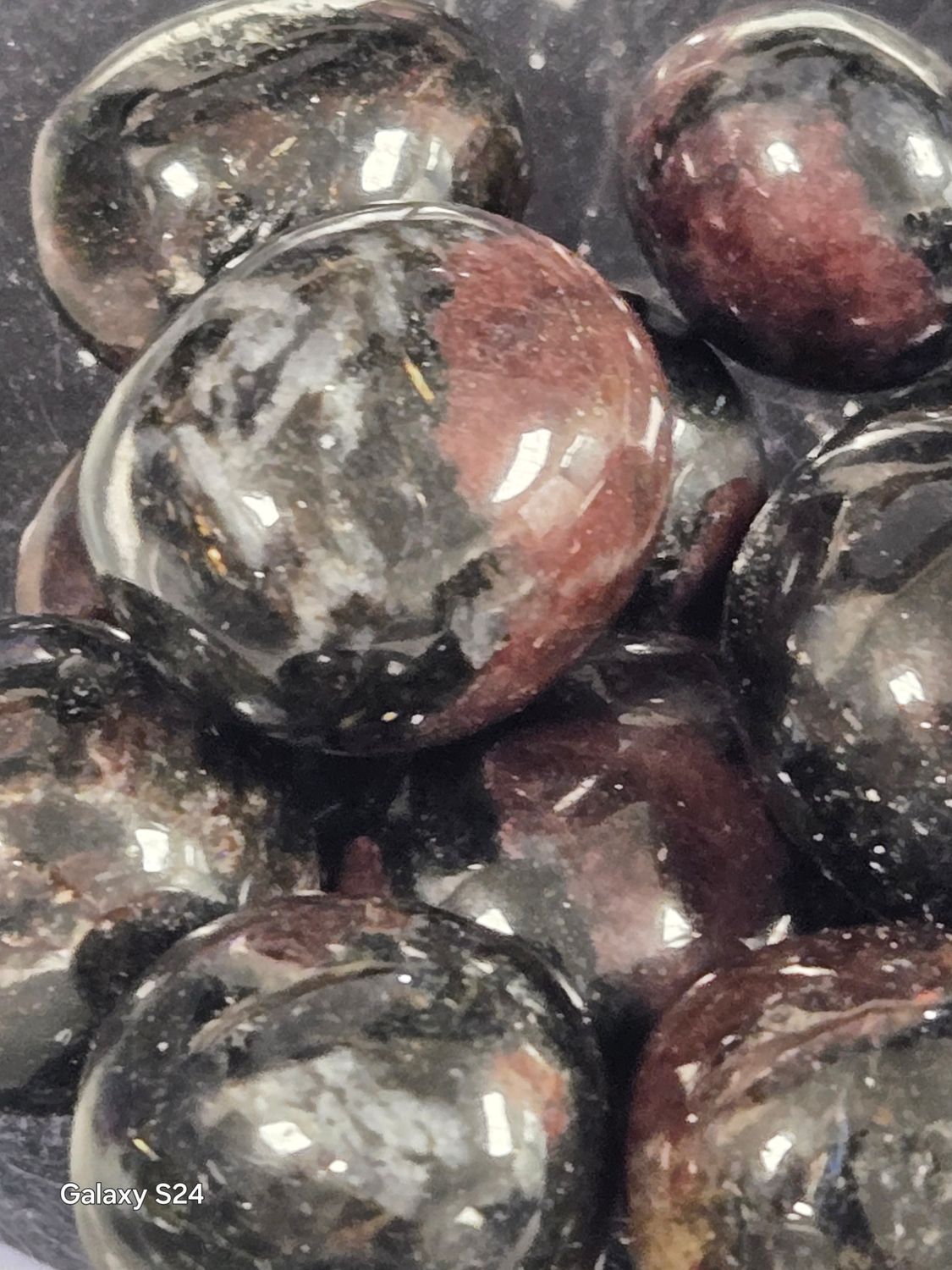 Garnet AstrophylliteTumbles