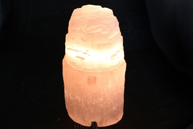 Selenite Lamp 6&quot;