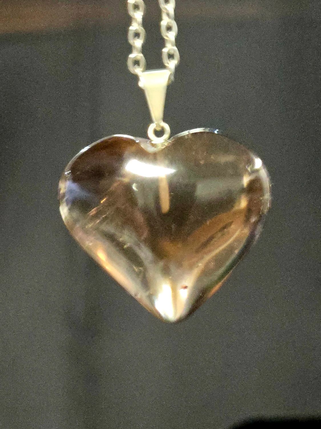 Smokey Quartz-Heart