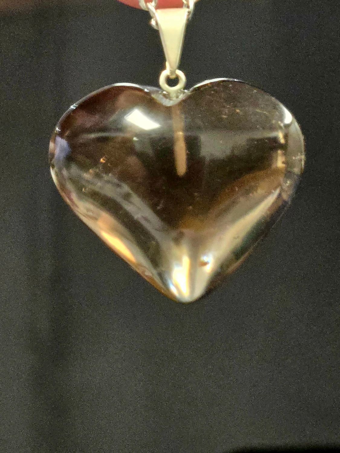 Smokey Quartz-Heart