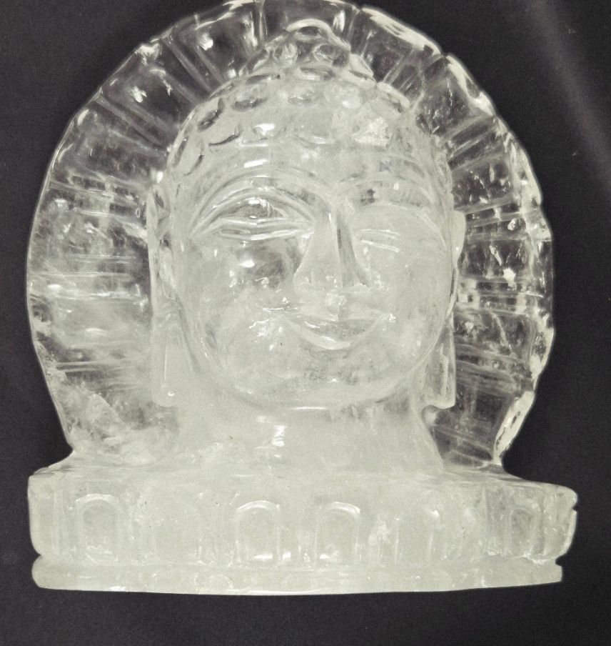 Quartz Buddha Head I
