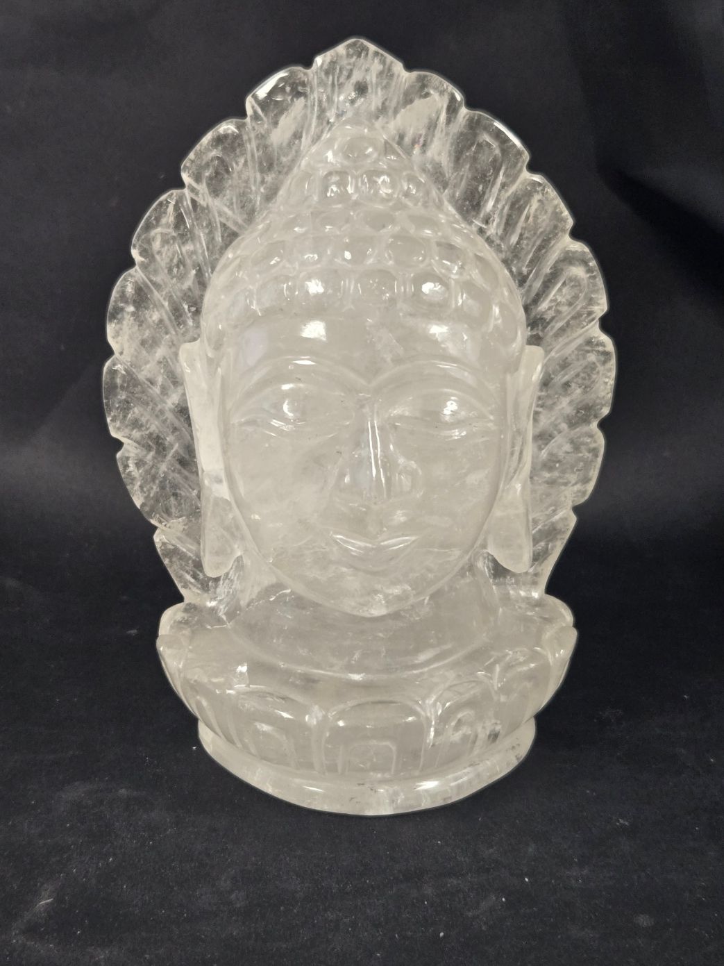 Quartz Buddha Head II