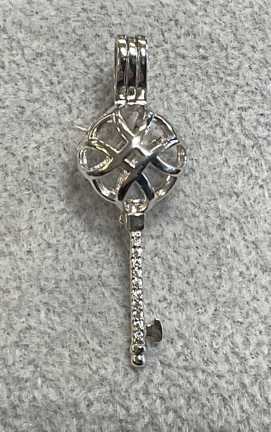 Knot Key Cage Sterling