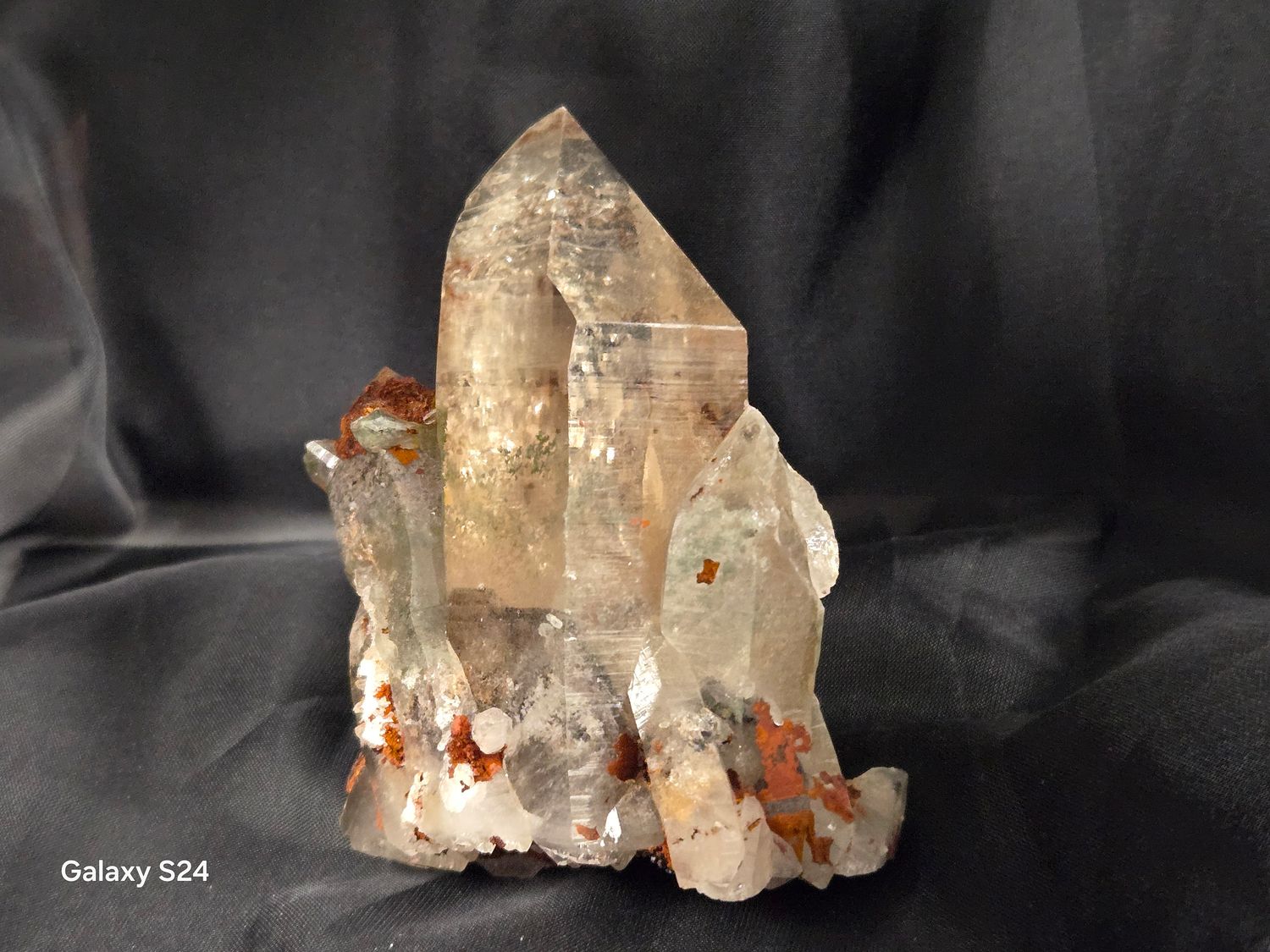 Himalayan Quartz  II Smokey Iron