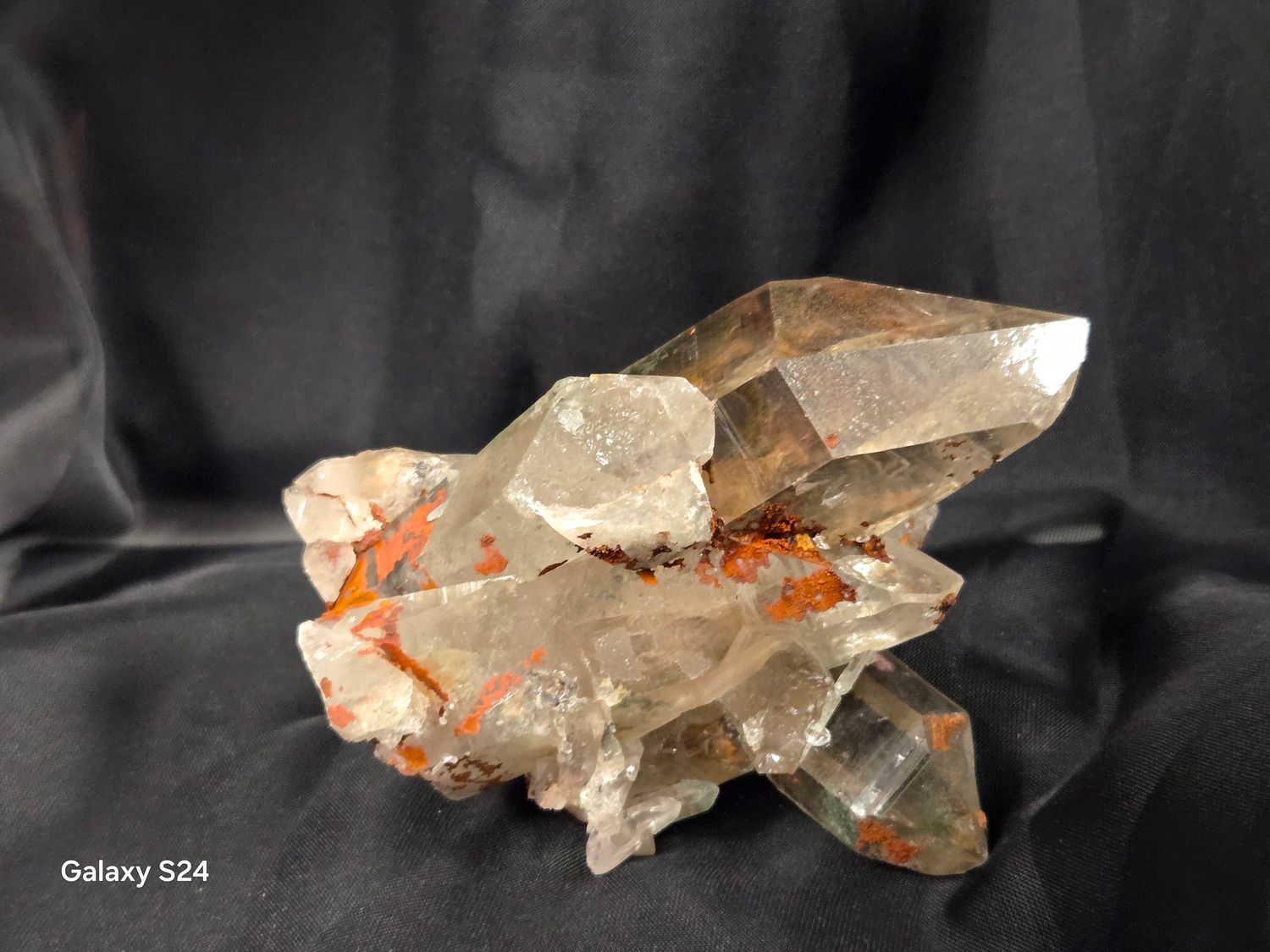Himalayan Quartz  II Smokey Iron