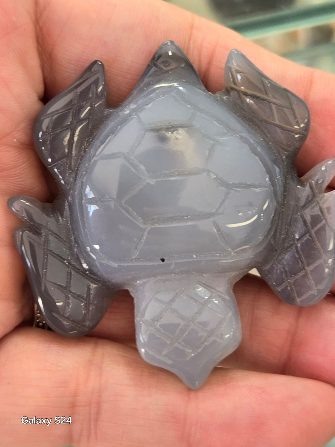 Turtle Agate Carvings 