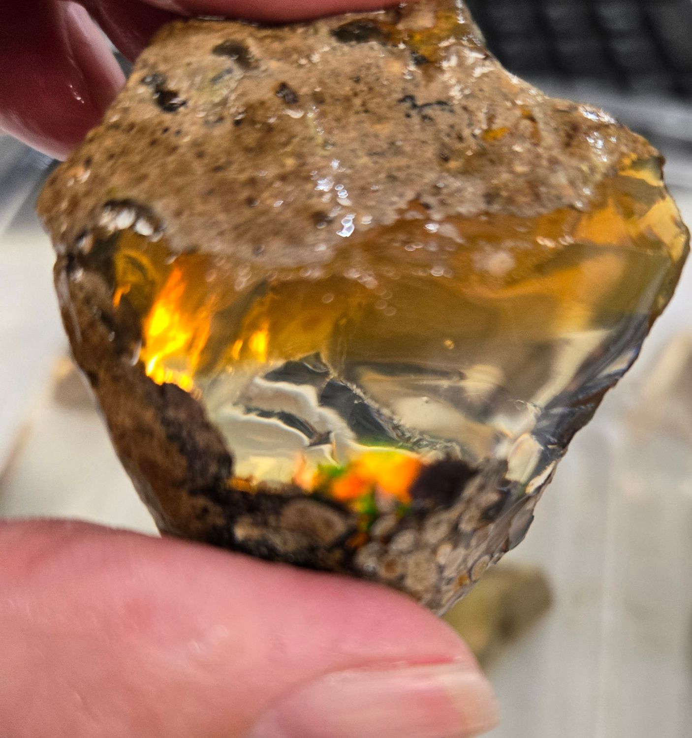 Water Opal Rough