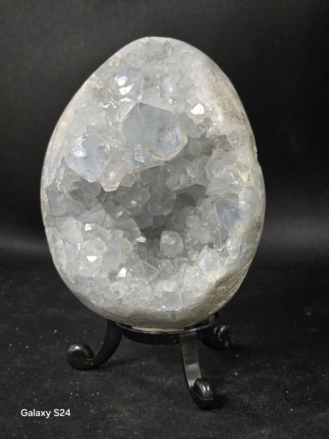 Blue Celestite Egg II