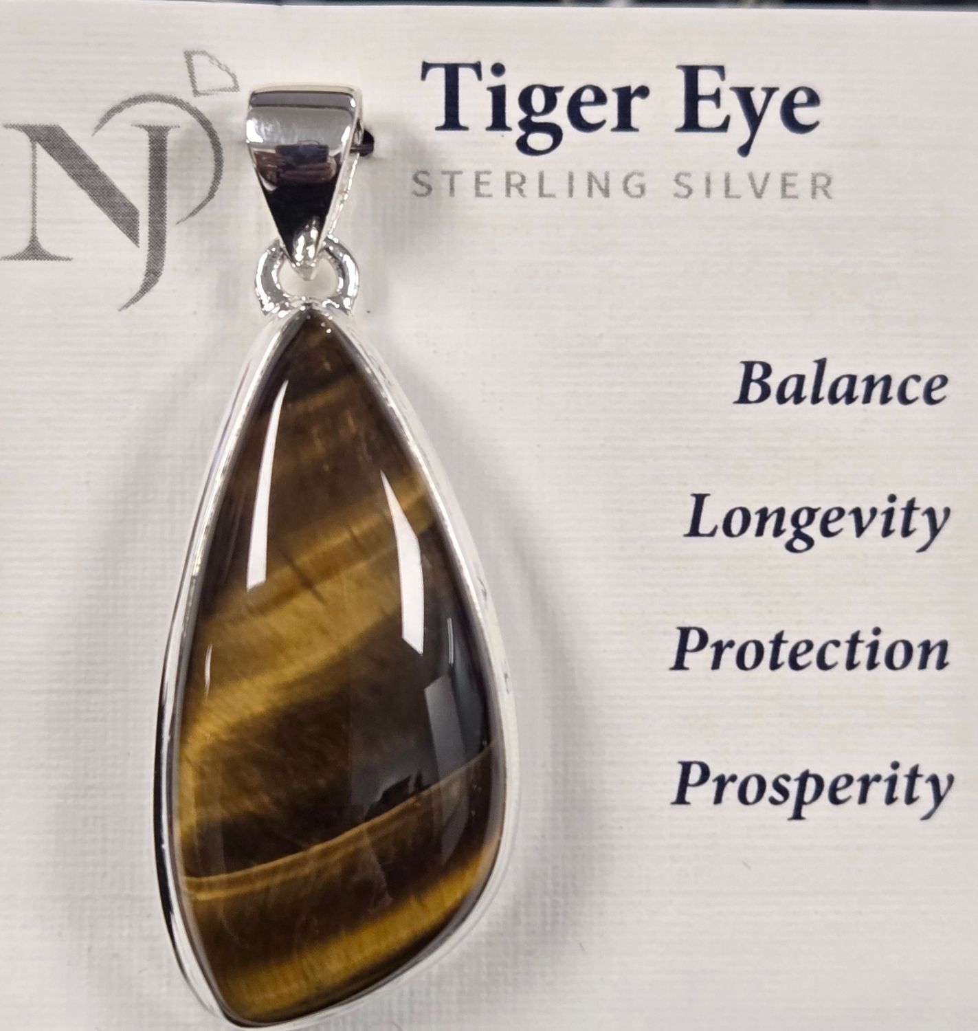 Tigers Eye Australia Pendant