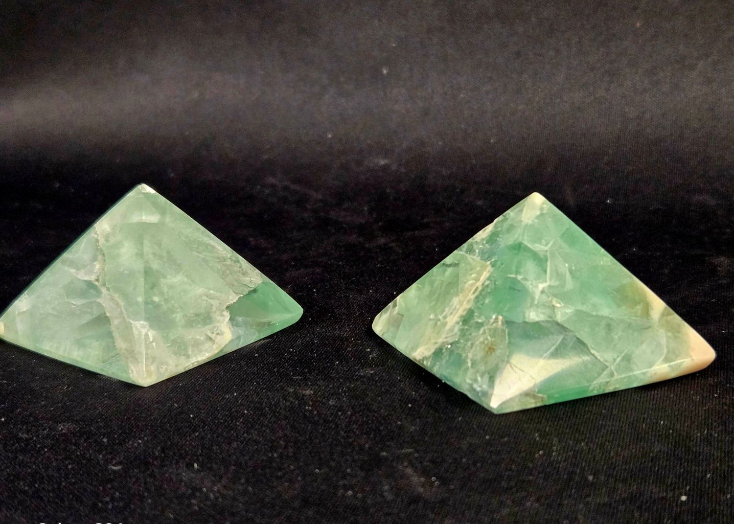 Fluorite Pyramids