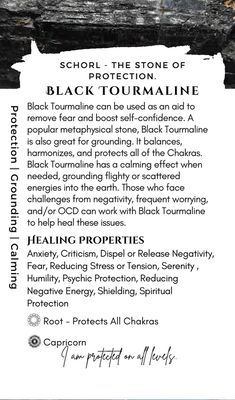 Black Tourmaline