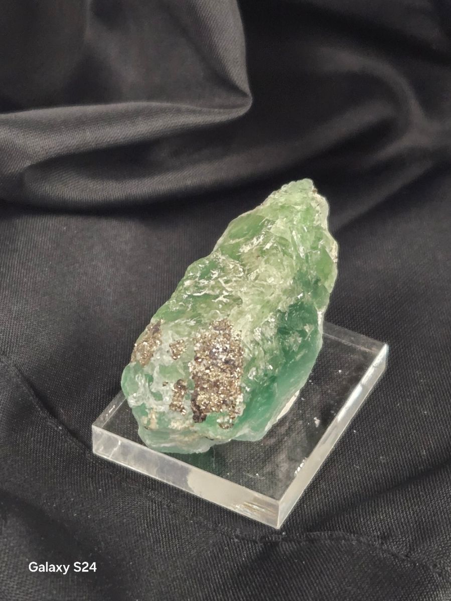 Fluorite W Pyrite