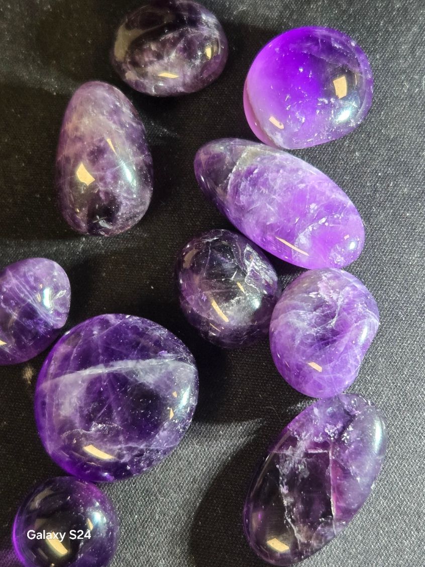 Amethyst Dark AAA Tumbles OL