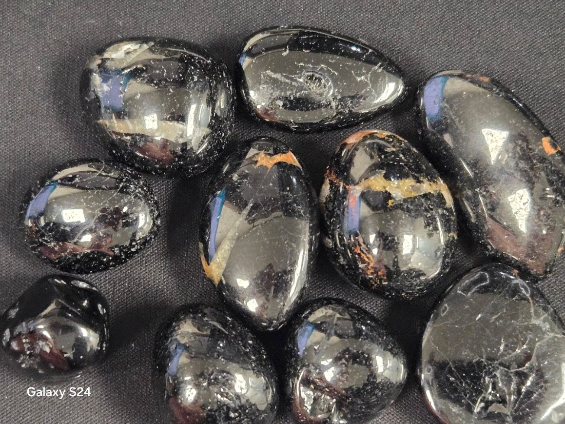 Black Tourmaline Tumbles OL