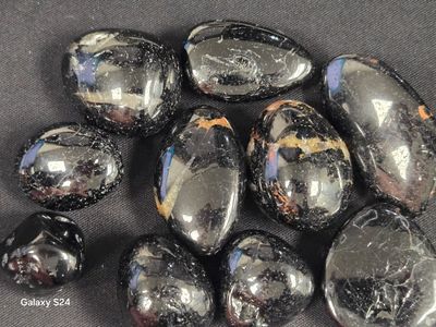 Black Tourmaline Tumbles OL
