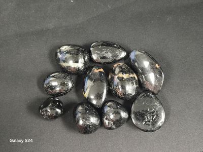 Black Tourmaline Tumbles OL