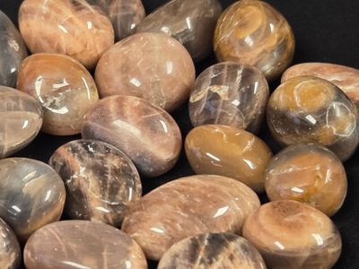 Black Moonstone Tumbles OL
