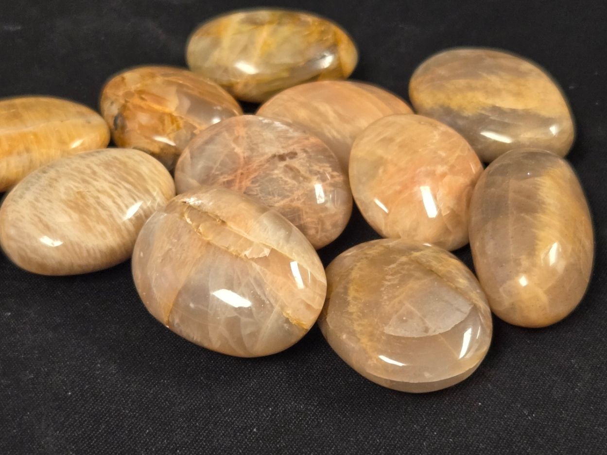 Peach Moonstone AAA Tumbles OL