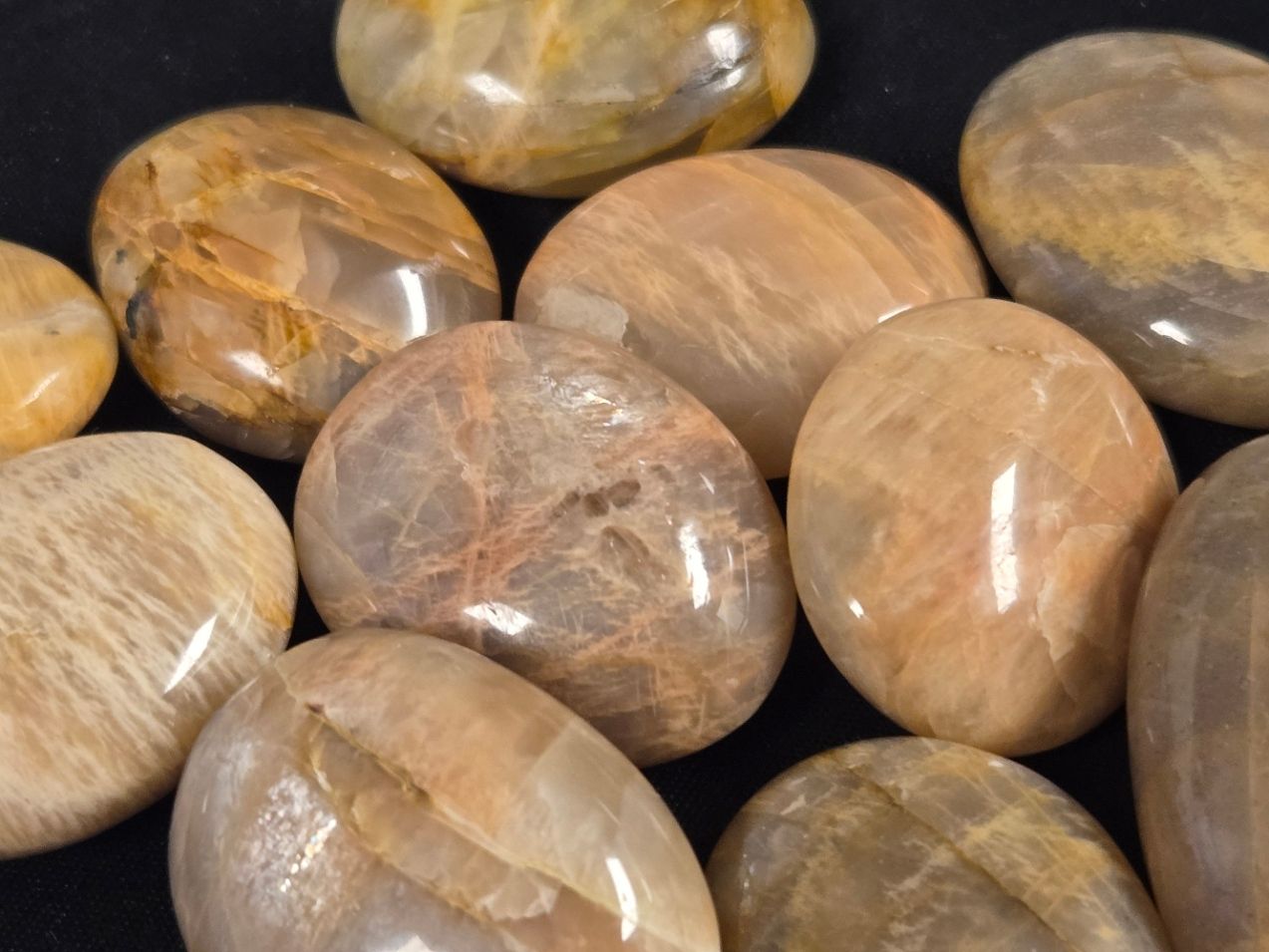Peach Moonstone AAA Tumbles OL