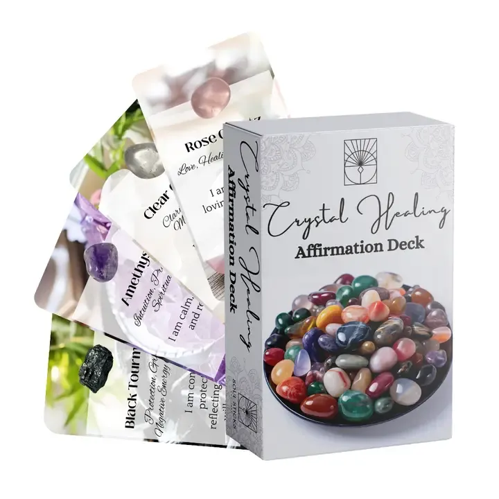 Crystal Healing Affirmation Deck
