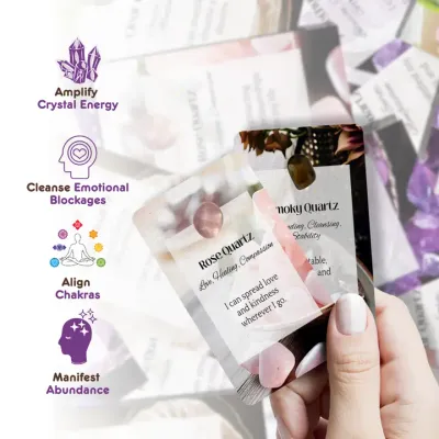 Crystal Healing Affirmation Deck