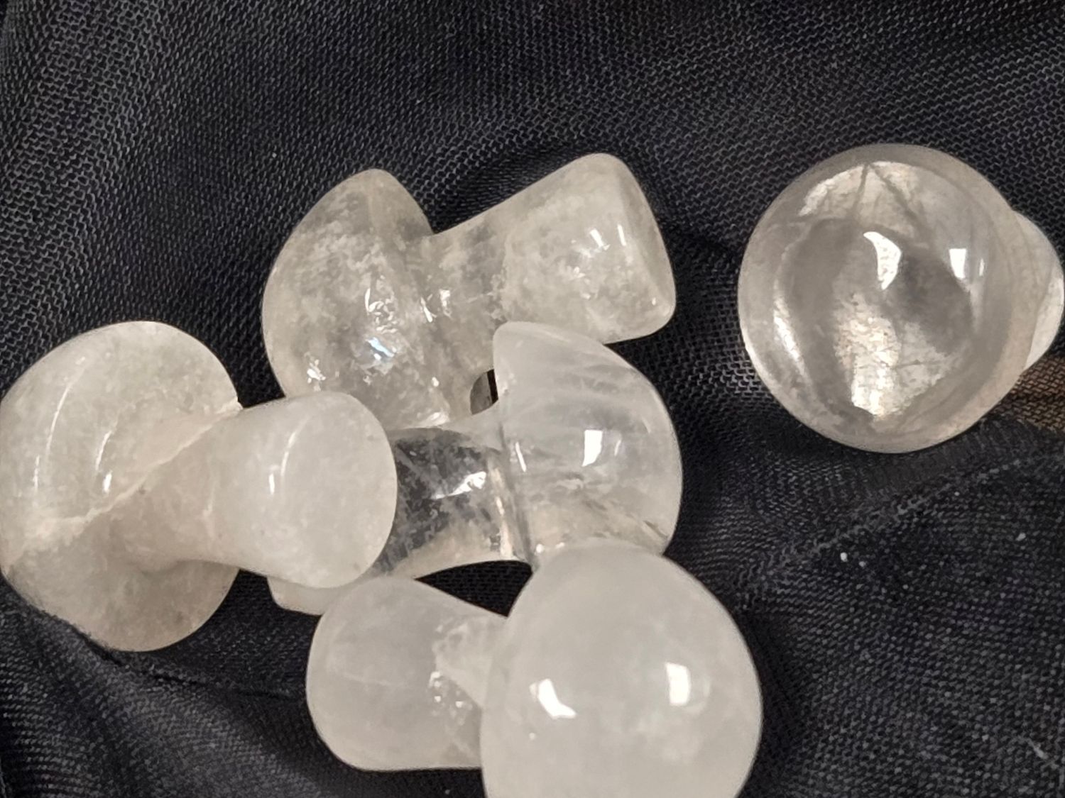 Clear Quartz Mushrooms Mini