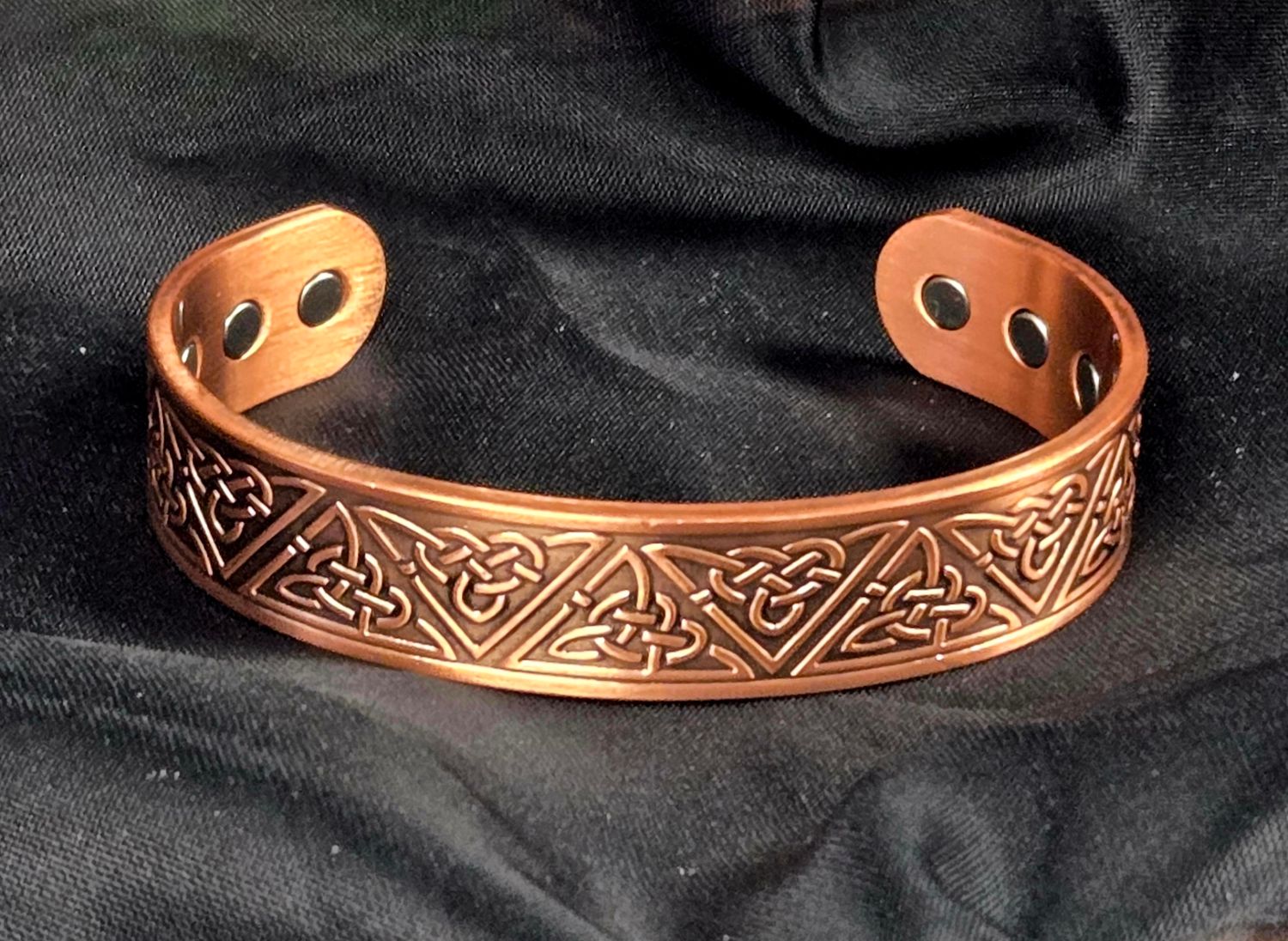 Copper Celtic Trinity Knots