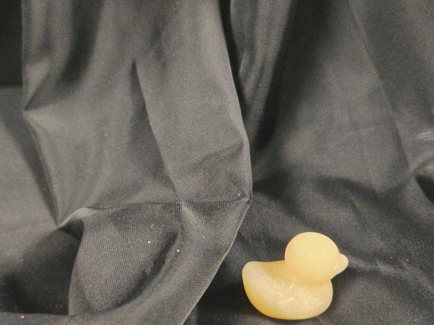 Orange Calcite Ducks