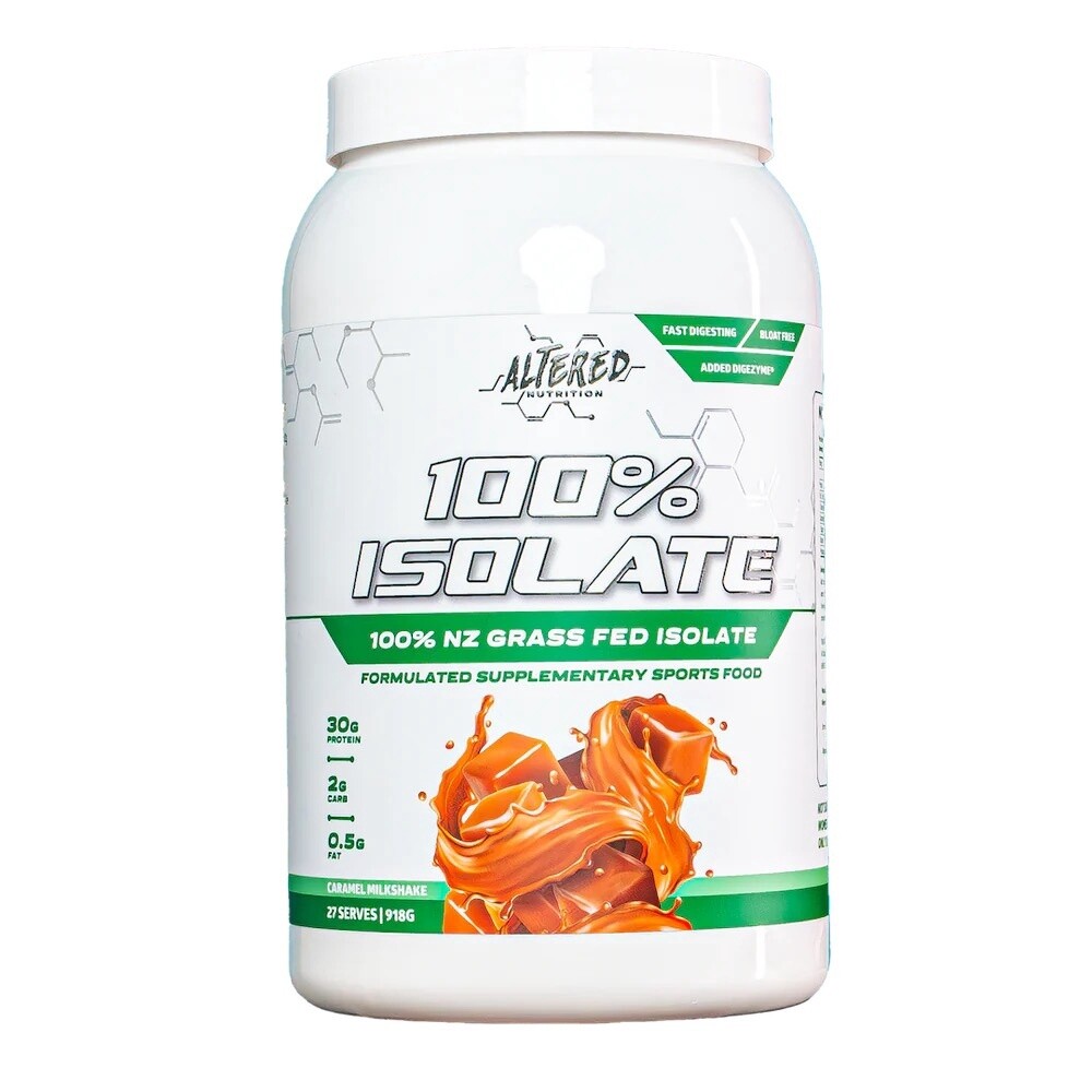 100% isolate, Flavour: CARAMEL, Size: 918G