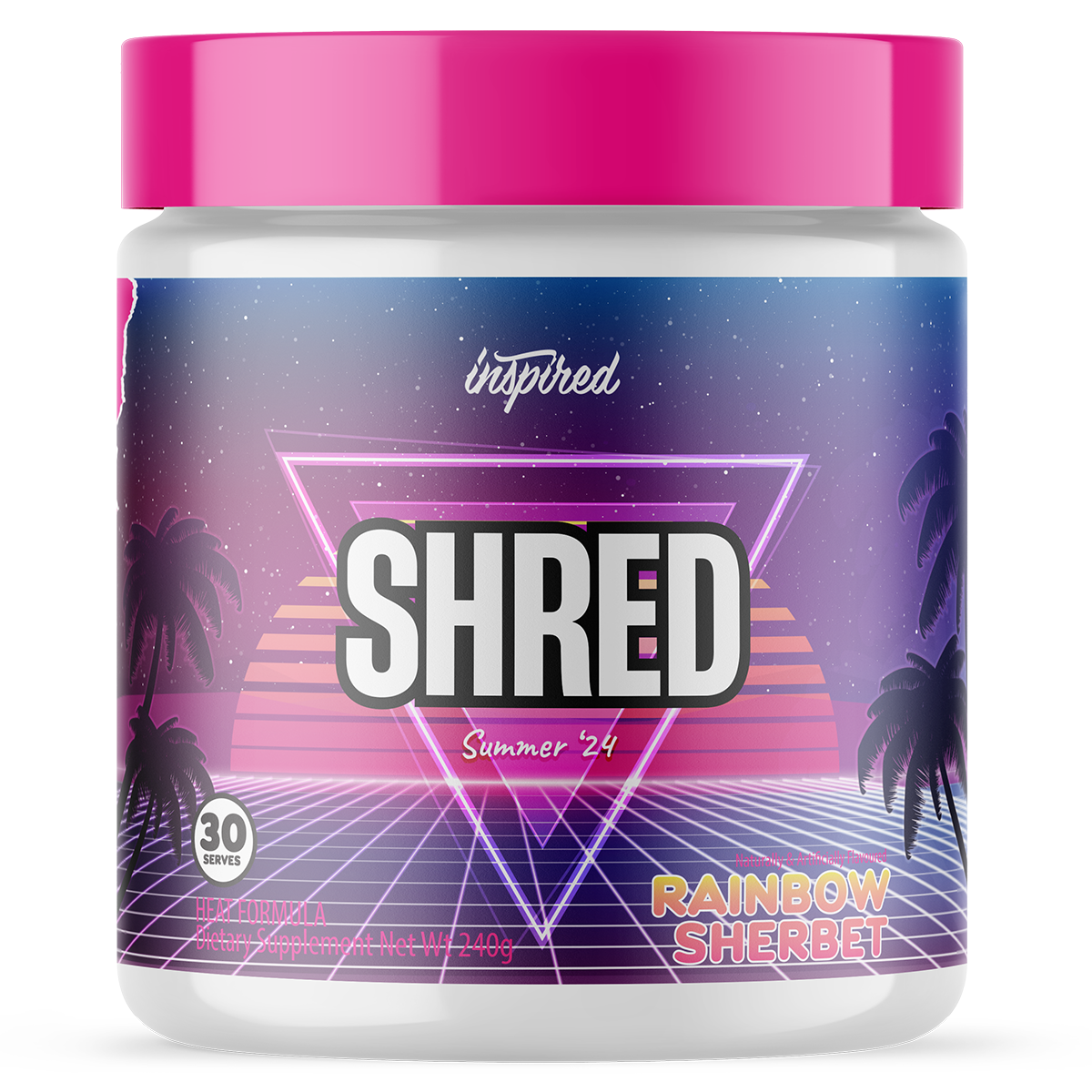 Shred 30 Servings, Flavour: Rainbow Sherbert