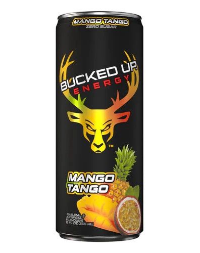 BUCKED UP ENERGY, Flavour: MANGO TANGO