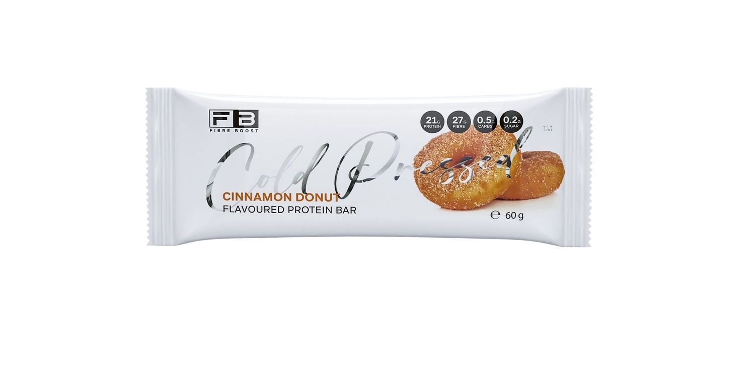 FIBRE BOOST BAR, Flavour: CINNAMON DONUT