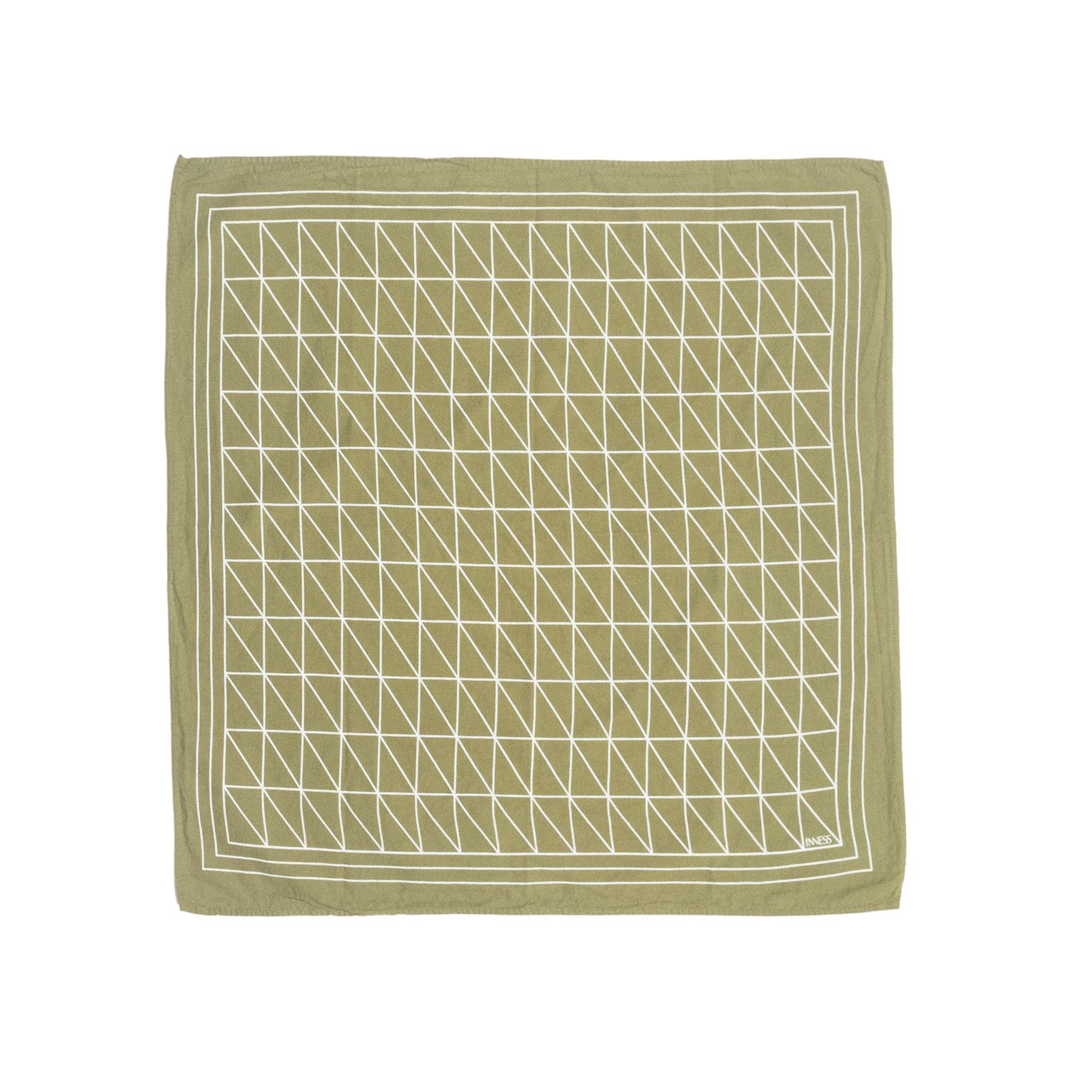 INNESS Bandana (Green Triangle)