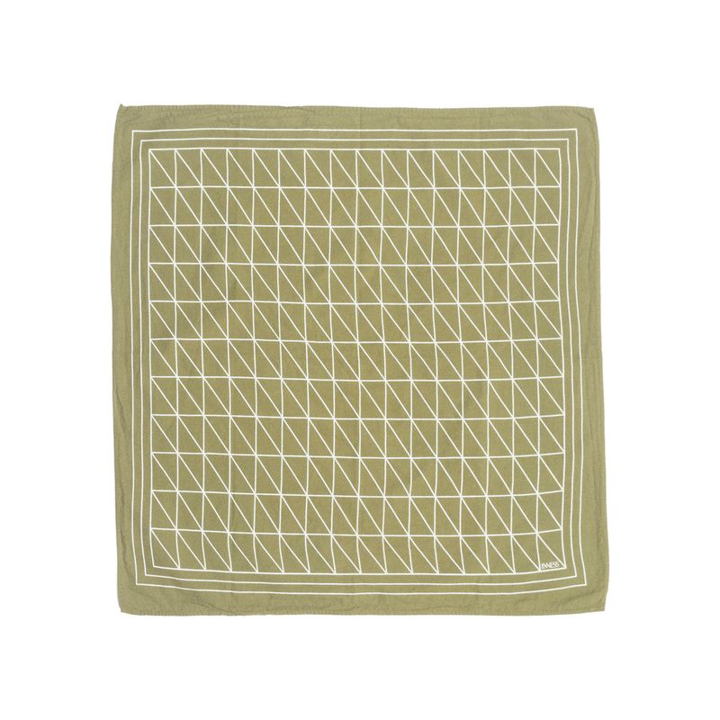 INNESS Bandana (Green Triangle)