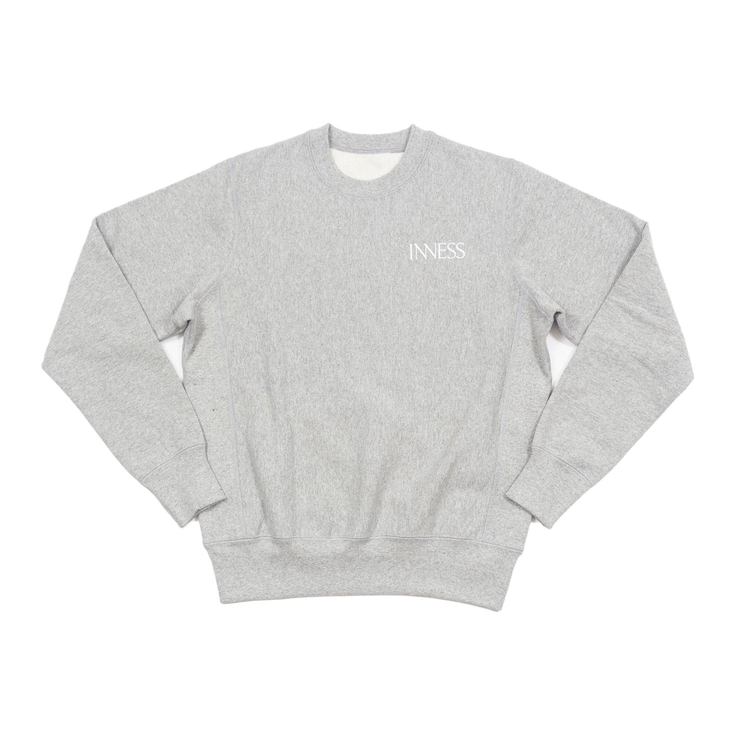 INNESS  Heather Grey Crew Sweatshirt
