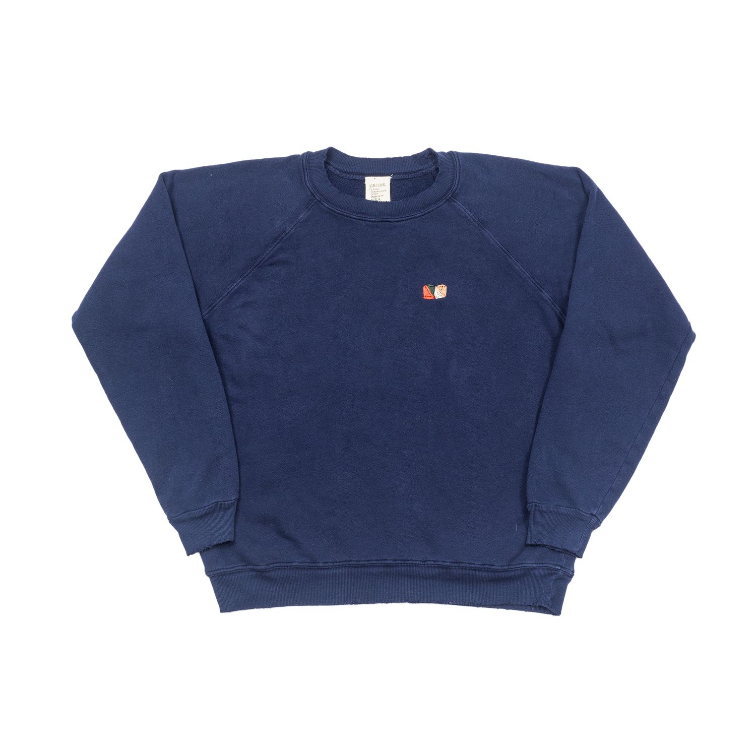 ISMBS Cut &amp; Sew Sweatshirt w/Flag Logo NAVY